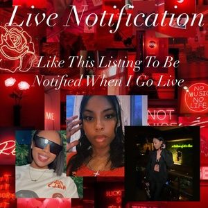 🌹Like This Listing To Be Notified When I Go Live 🌹